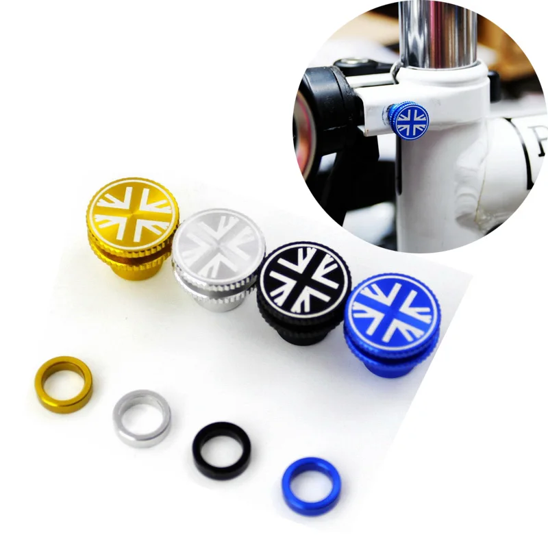 

Ultralight M6 Bicycle Rear Shocks Nuts for Brompton Flag Nuts 4 Colors Bike Seatpost Nuts with 2mm Washer 2.0g