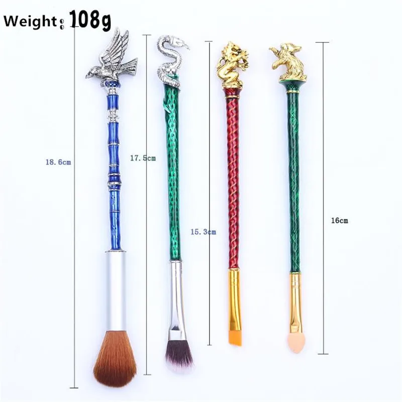 Хогвартс Гриффиндор Magic Stick Косплэй косметический ЩЕТОЧНЫЕ аксессуары реквизит леди Для женщин девочка мультфильм макияж Красота инструмент подарки к празднику