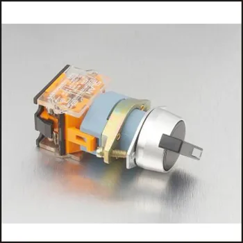 

push button switch flat button 24V rotary knob key button lamp knob rocker switch Two self complex long handle LA39-11CX/fu