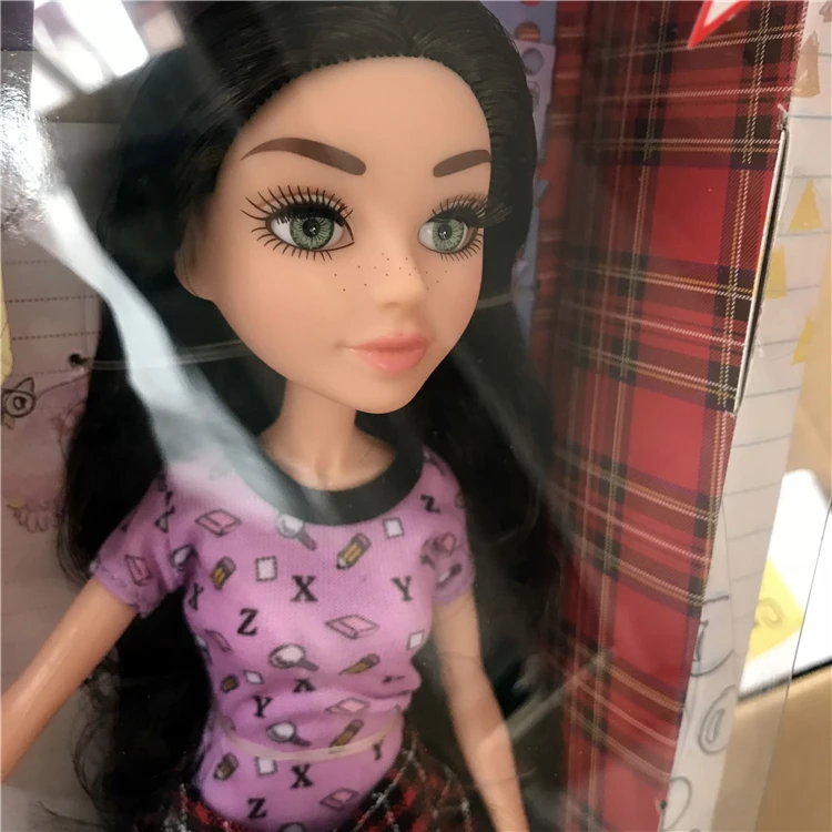 28 см оригинальная коробка Кукла моделирование глаз одеваются куклы девушки лучший подарок