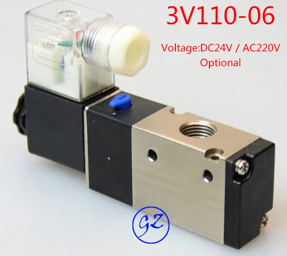 

Free shipping Pneumatic valve solenoid valve 3V210-08 Voltage DC12V and AC220v Optional,1/4