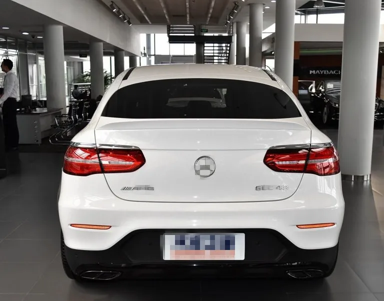 Для GLC Coupe GLC300 GLC250- спойлер для Benz GLC Coupe GLC43 GLC260 надрезаемая подкладка, ABS автомобиля спойлер заднего крыла