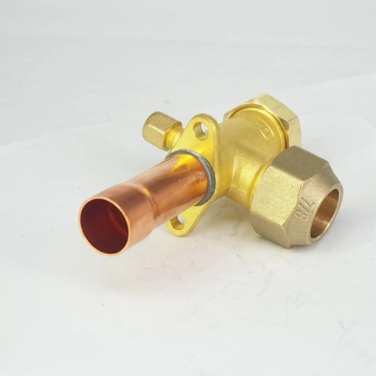 copper pipe stop valve