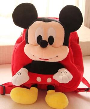 Подарок для ребенка 1 шт. 28 см супер милый Стич, Дональд Дак Дейзи плюшевые рюкзаки на открытом воздухе студентов сумка на плечо девушка игрушка - Высота: 28cm Mickey