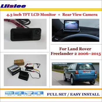

For Land Rover Freelander 2 2006~2013 2014 2015 Car Parking Camera & 4.3" LCD Monitor Screen NTSC PAL Parking Rearview System
