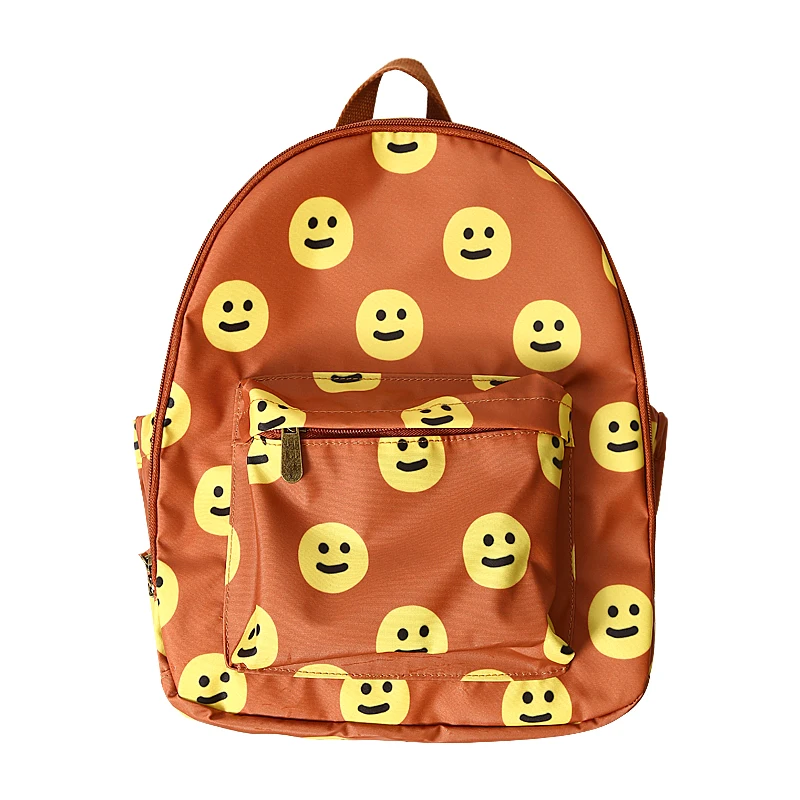 New Original Design Handbags Fashion Smiley Face Shoulder Bag Unisex Travel Bag Fashion Laptop Bag Women's Mini Shoulder Bag