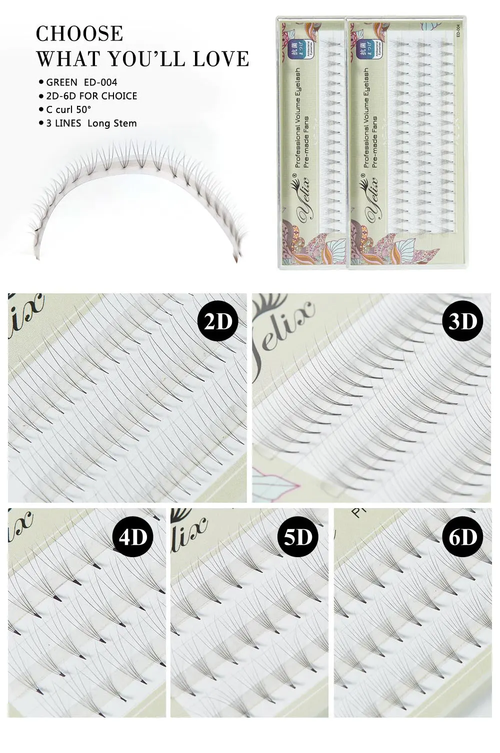 Русские объемные ресницы, готовые вееры для ресниц, 2d 3d 4d 5d 6d, Индивидуальные ресницы, кластер C/D, локон для наращивания ресниц, поставки, пучки