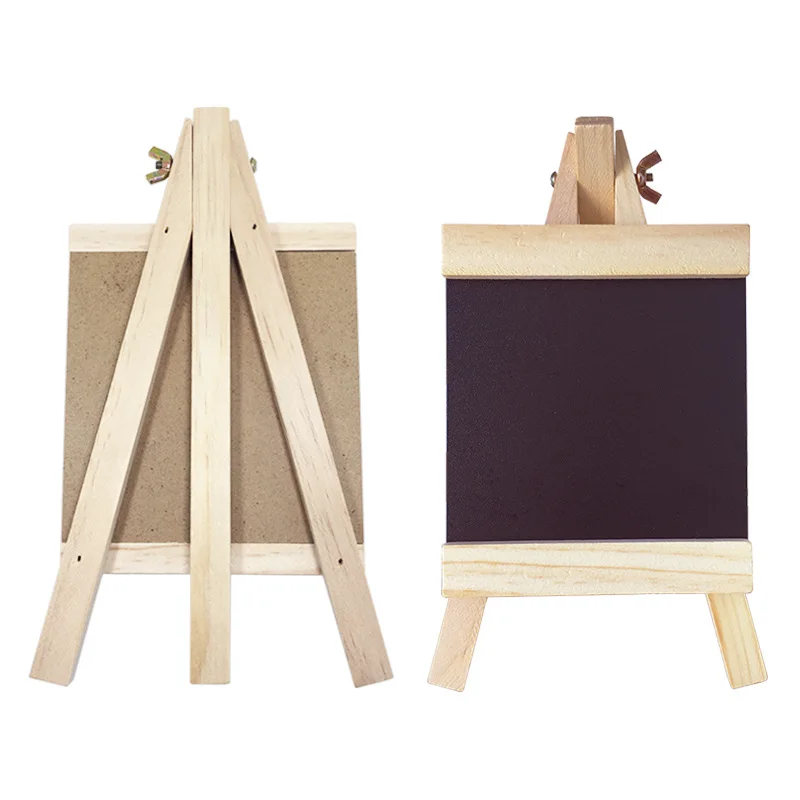 2pcs Stand Easel Blackboard Chalkboards Wedding Party Food Sign Table