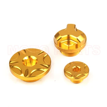 

Billet Engine Timing Cover Oil Plug Set For RMZ250 07-16 RMZ450 05-16 RMZ450Z 10-15 Dirt Bike Enduro