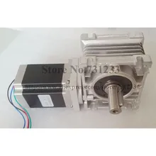 NEMA 34 Worm Reducer Stepper Motor 7.5:1~80:1 Motor Length 126mm 9.5N.m (1319 oz-in)Nema 34 Worm Gear Stepper Motor CE ROHS NEMA 34 Worm Reducer Stepper Motor 7.5:1~80:1 Motor Length 126mm 9.5N.m (1319 oz-in)Nema 34 Worm Gear Stepper Motor CE ROHS