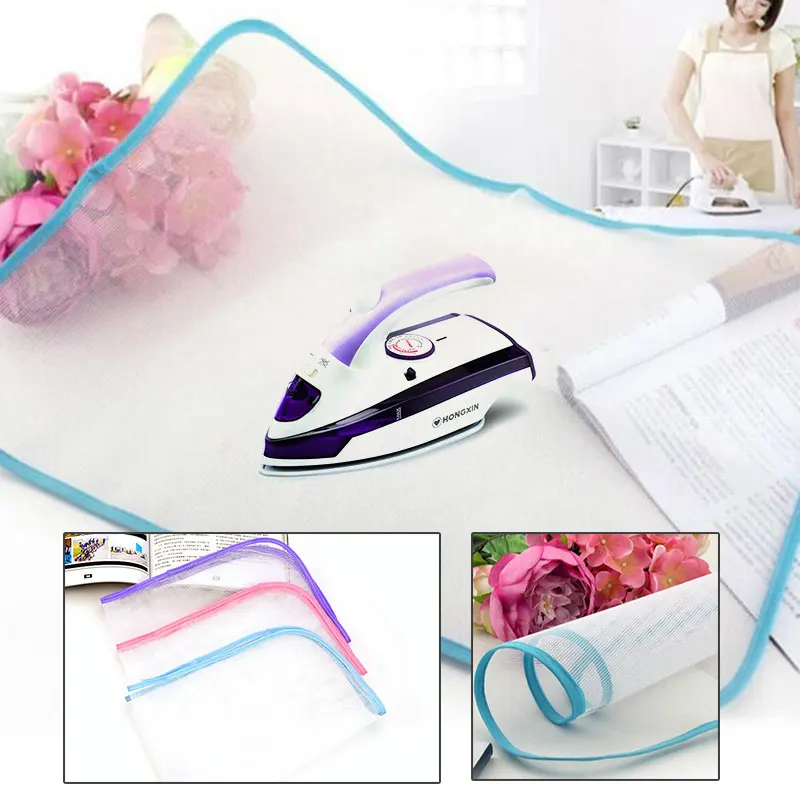 

1pc Ironing Board Cover Protective Press Mesh Iron for Ironing Cloth Guard Protect Delicate Garment Clothes Home Accessories