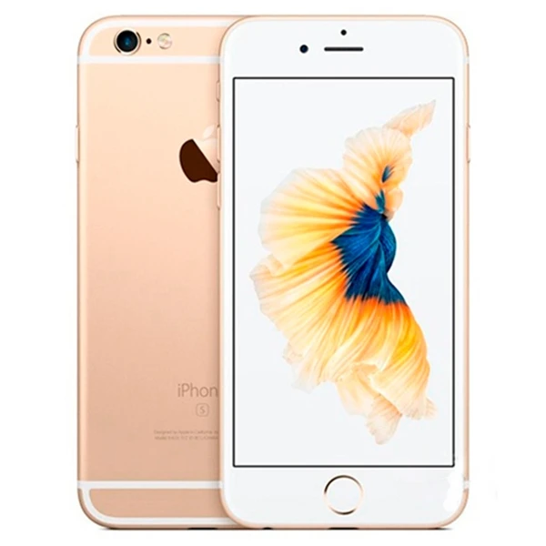 Разблокирована iPhone 6S плюс 5,5 дюймов двухъядерный процессор, 2 Гб Оперативная память 16/64GB Встроенная память IOS 12MP Камера отпечатков пальцев LTE 4G, мобильный телефон с функцией - Цвет: Gold