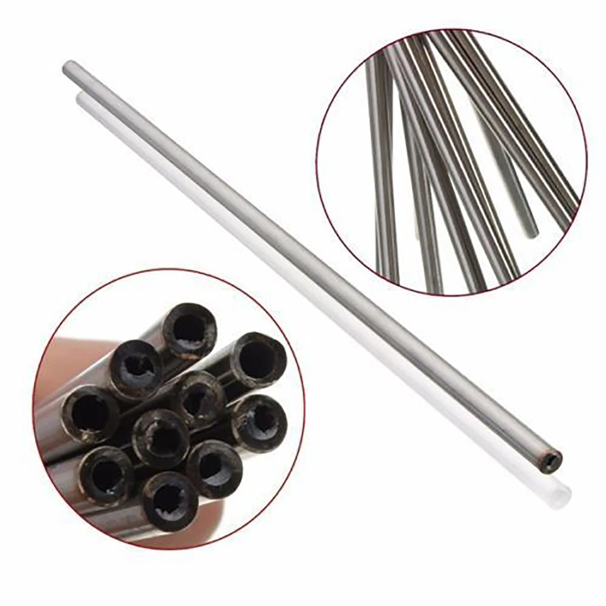 1pc Seamless Capillary Tube 304 Stainless Steel Stick 6mm OD 4mm ID 250mm Length with Wear Resistance
