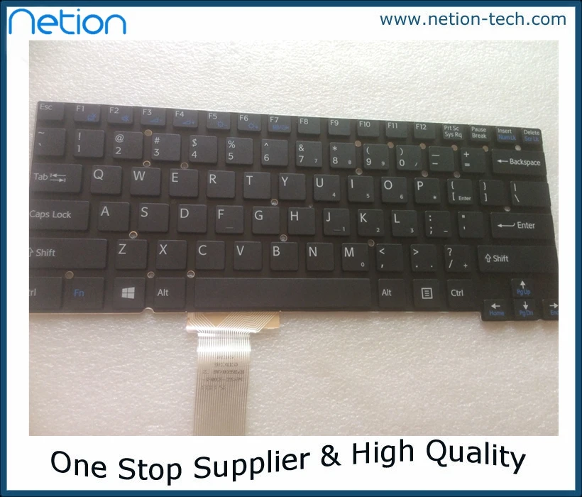 

New Genuine US Laptop Keyboard for Sony Vaio SVT14 SVT14126CXS SVT14127CXS SVT141290X SVT1412ACXS SVT141A11L SVT141C11L