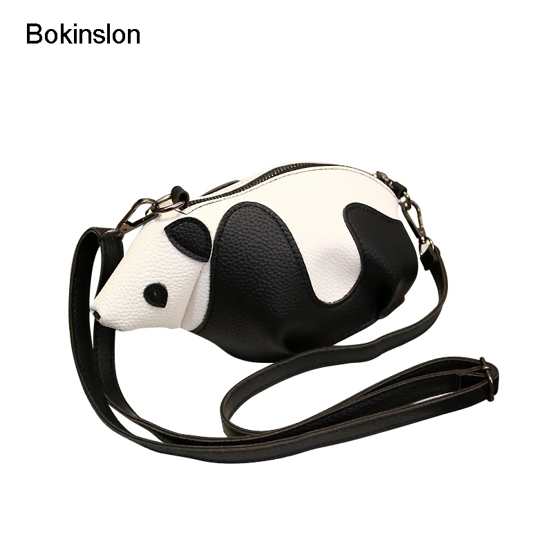 

Bokinslon Crossbody Bag Woman PU Leather Casual Women Shoulder Bags Individuality Cute Female Leather Bags