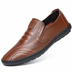 AECBUY из натуральной кожи обувь для мужчин, Zapatos De Hombre Cuero Genuino De Vaca 7PNXXPa19