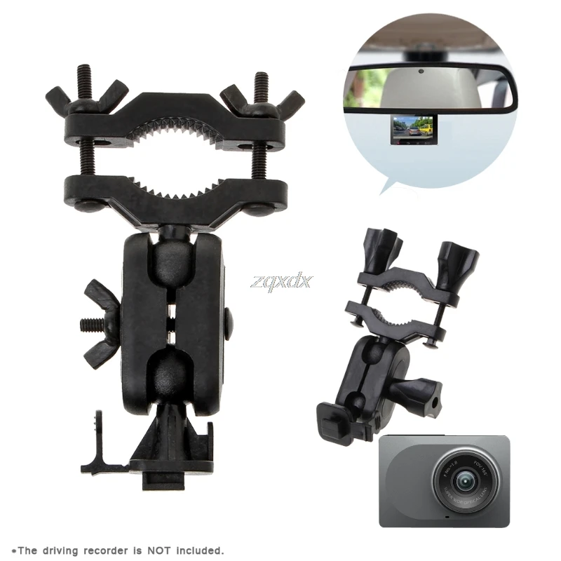 

Car Rearview Mirror Strong Driving Recorder Bracket Holder DVR Mount for YI Cam 360 Degrees Rotating Support Holde July Dropship