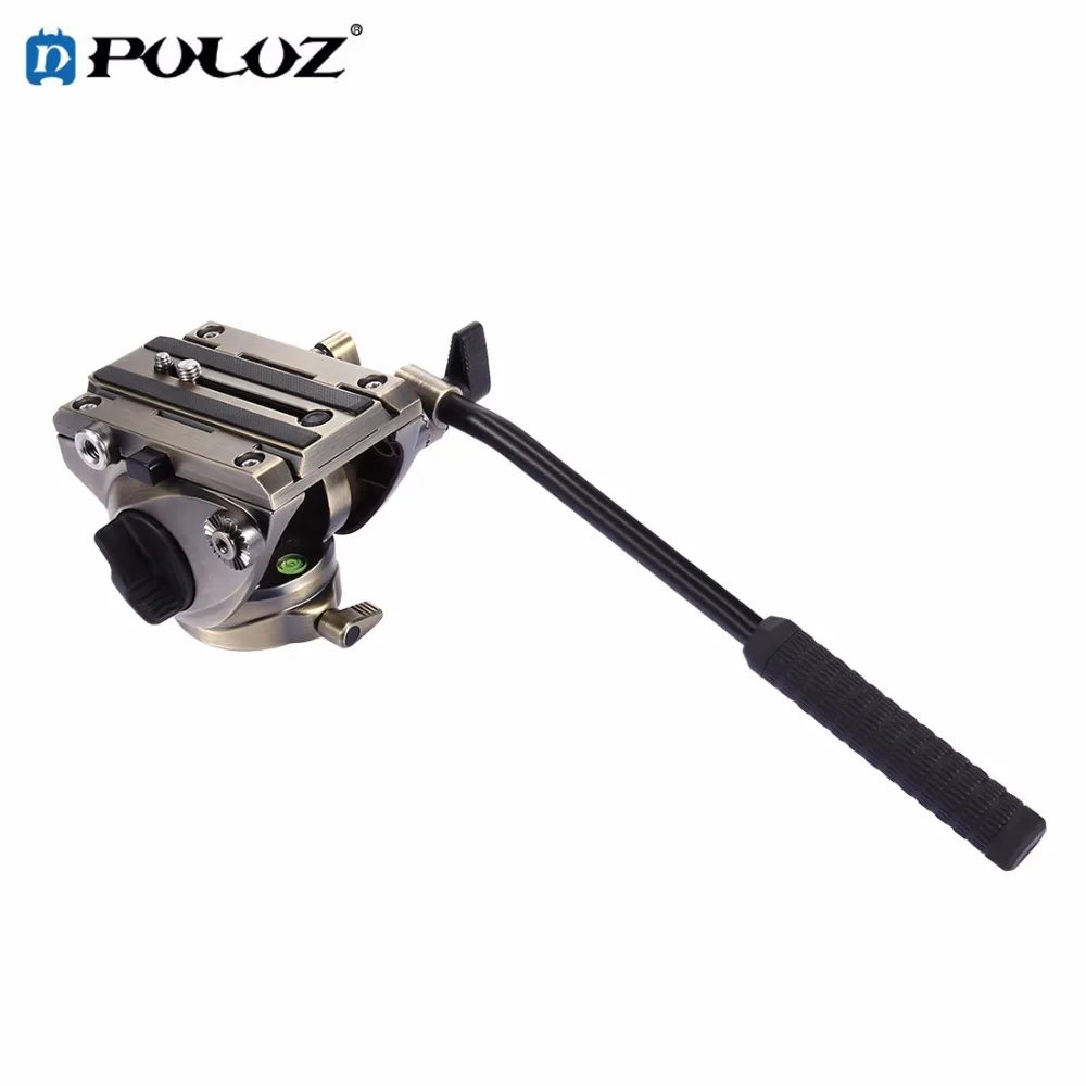 

PULUZ PU3501J VideoTripod Head and Fast Release Skateboard for SLR & SLR camera head for Monopod Monod Slider Video Film Shoot