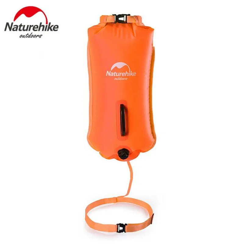 Orange Naturehike 28L заплечный гермомешок плавающий большой емкости Дрифтинг мешок три слоя Открытый Путешествия Водонепроницаемый Кемпинг Альпинизм - Цвет: Orange