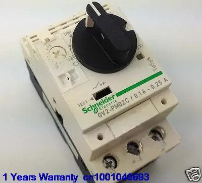 

DHL/EUB 2pcs NEW Original for Schneider GV2-PM02C GV2PM02C 0.16-0.25A Breaker 15-18