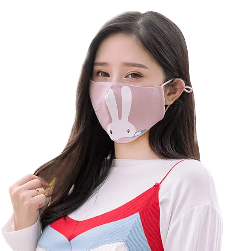 

1Pcs Mask Dust Mask Anti Pollution Mask PM2.5 Activated Carbon Filter Insert Can Be Washed Reusable Pollen Mask for Men Women