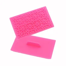 Пластиковая форма для печенья в виде цветка, кружевная форма для печенья, лепестковая рельефная форма для украшения кексов, декоративная форма для мастики