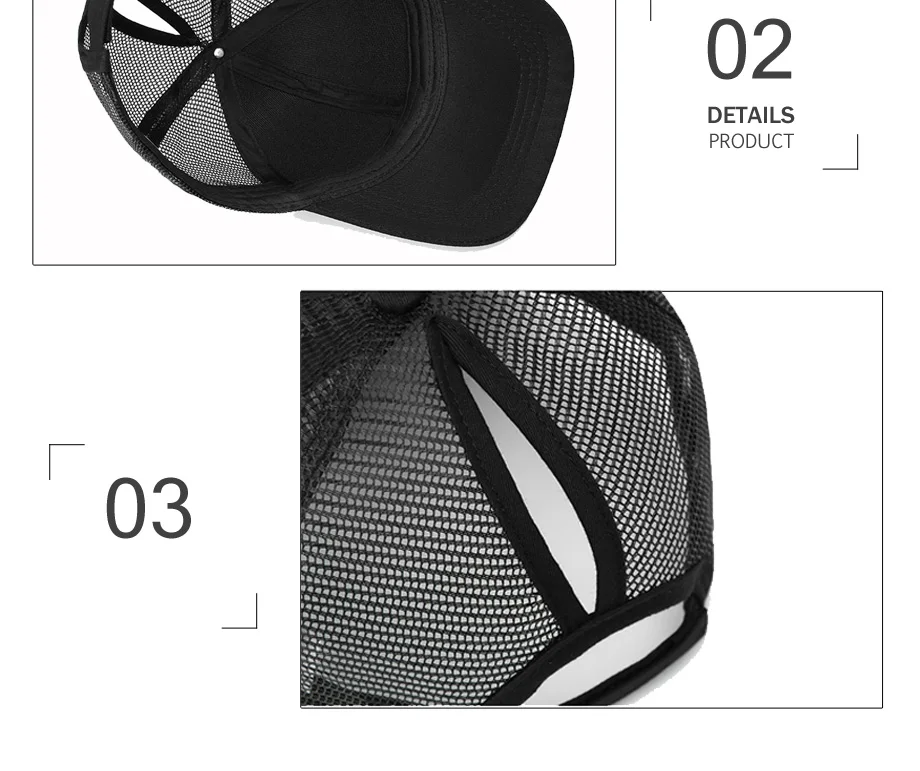 Glitter Ponytail Baseball Cap Women Messy Bun Adjustable Snapback Hats Girls Adjustable Summer Mesh CC Caps Drop Shipping   (26)