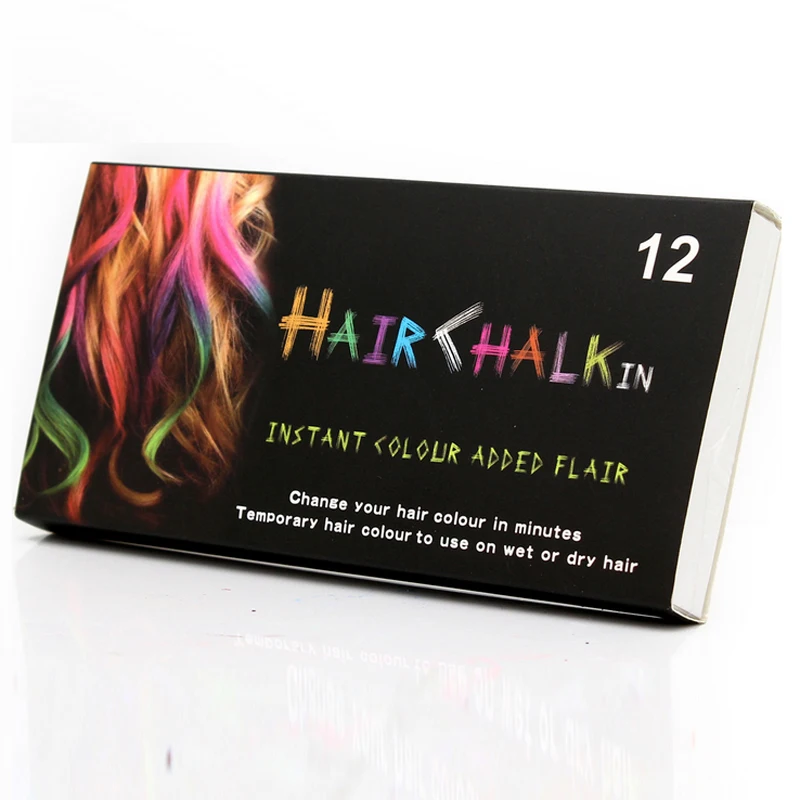 New 12 Color Hair Chalk Set Soft Crayons Mungyo Chalk Pastels Easy Temporary Hair Chalk Dye Chalk Pastel Drawings Color Rings