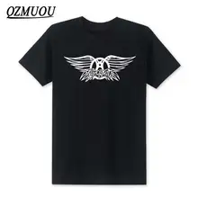 Новинка, модная футболка Aerosmith, новая летняя Стильная мужская футболка в стиле рок-группы, мужские хлопковые футболки с коротким рукавом в стиле рок-н-ролл, размер XS-XXL