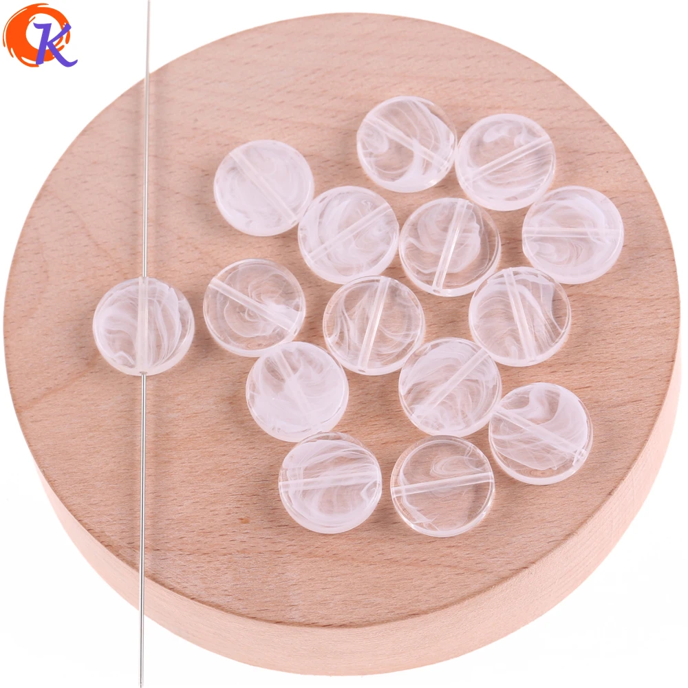 Cordial Design 660Pcs/Lot 15*15mm Acrylic Beads/Beads Making/White Lined Beads/Hand Made/Jewelry Accessories/Earring Findings | Украшения и