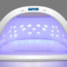 Автоматический датчик светодио дный 60 Вт УФ светодиодная Сушилка для ногтей белый свет 30 s 60 s сушка ногтей и ногтей УФ-лампа отверждения всех гель-светодио дный лаков Светодиодная лампа для ногтей