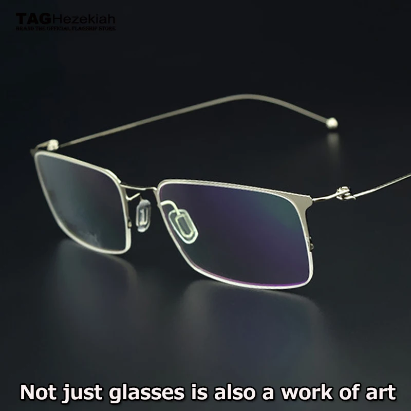 

TAG brand latest Eyeglass frame men ultra-thin ultra-light titanium creative designer glasses frame Computer myopia Goggles