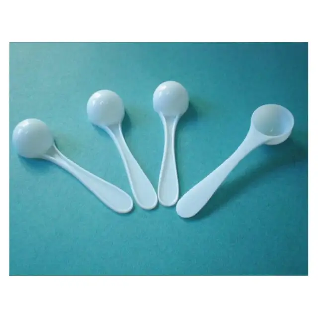 500Db/Tétel 2,5 G Fehér Kanál Grammos Élelmiszer-Fokozatú Pp Orvosi Tejpor 5 Ml Kerek Fenekű Műanyag - Image 3