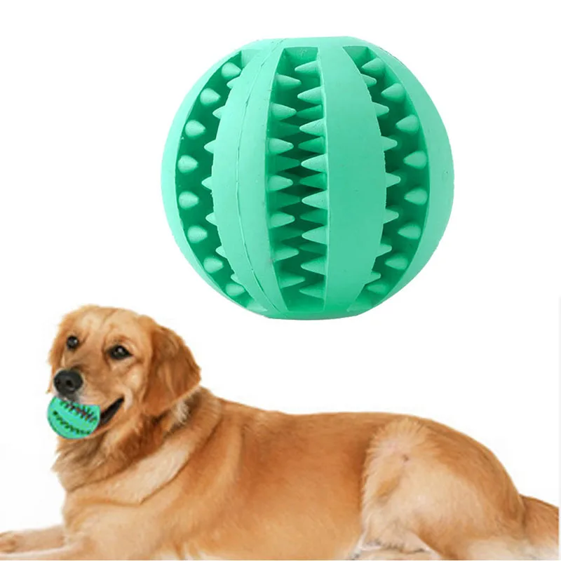 1PC Dog Ball Toys Pet Small Dog Play Squeaky Squeaker Quack Sound Chew