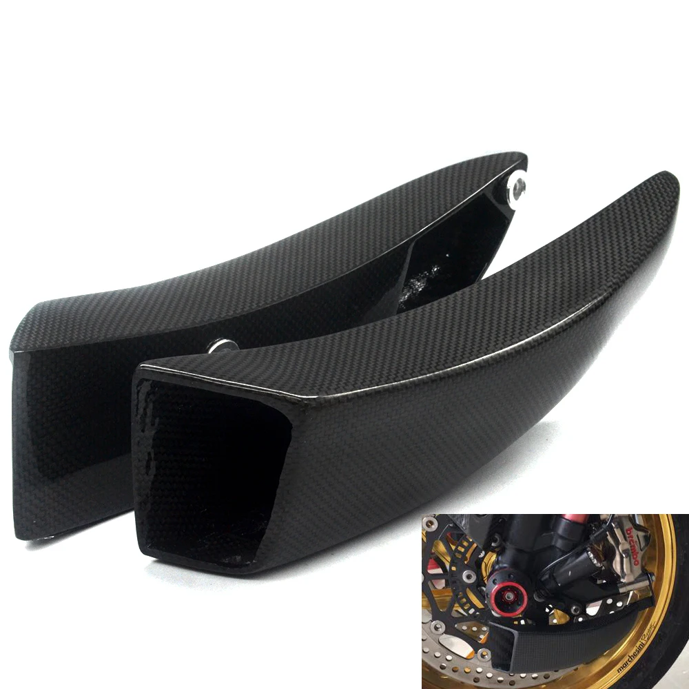 

Motorcycle GP Ducts Front Brake Rotor Cooling System Universal For DUCATI BMW MV Agusta KAWASAKI #ZA701 Excluding stents