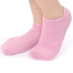 2 пары влаги Spa гель носки Отшелушивающий сухой пятки пинетки педикюр для смягчения потрескавшейся кожи увлажняющий уход за ногами