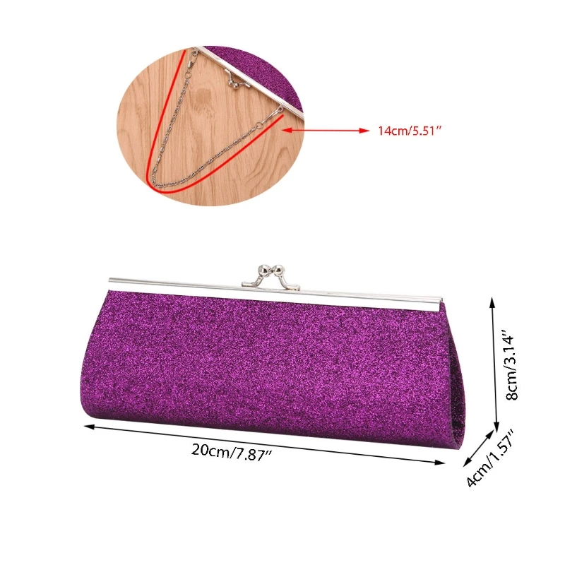 1 шт. Для женщин вечер блеск сумка Свадебный клатч Выходные туфли на выпускной бал свадебный банкет Сумочка Для женщин подарок