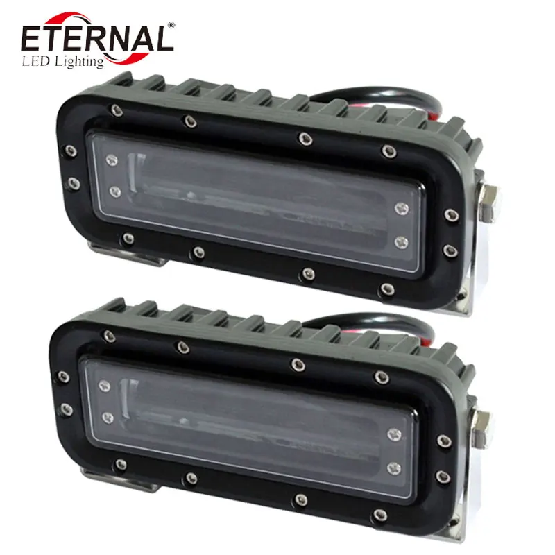 

6pcs 80W led light bar driving combo headlamp heavy duty truck trailer high brightness led spotlight driving lamp