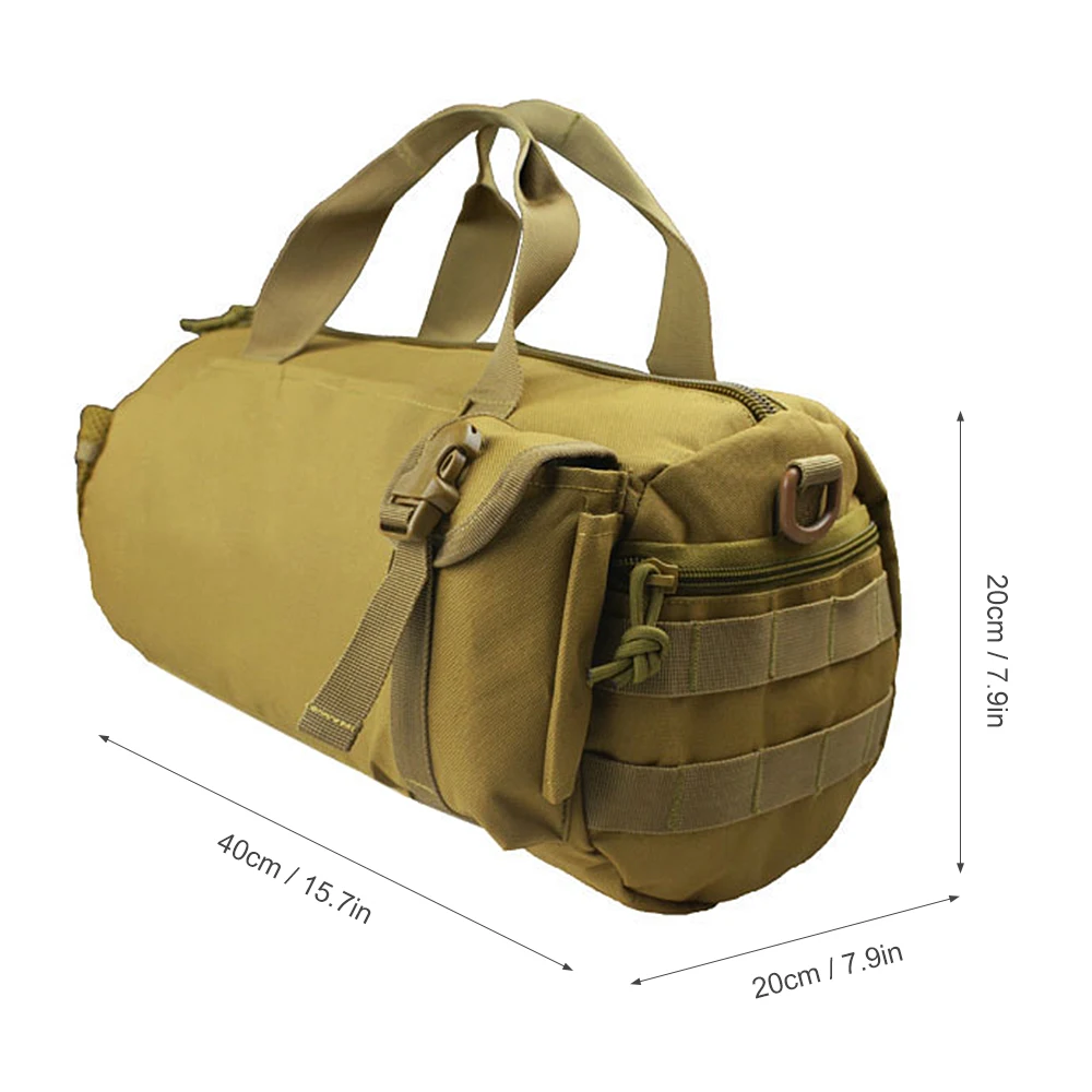 Military Hand Bag Tactical Duffel Bag for Men Outdoor Shouder Bags Sport Fishing Hiking Travel Climbing Shoulder Army Bag
