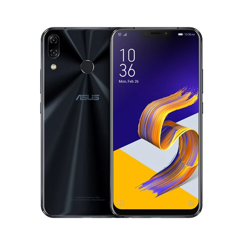 ASUS ZenFone 5Z ZS620KL 6 ГБ 64 4 г LTE мобильный телефон Snapdragon 845 19:9 FHD 2 &quotполный экран NFC Android 8 0