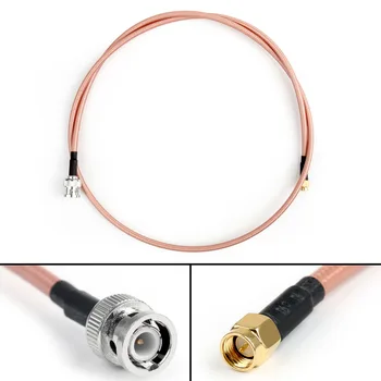 

Areyourshop RG142 Cable Wire BNC Male To SMA Male Plug RF Pigtail Coax Adapter Low Loss 3ft 1M 50 ohm Wholesale Wire Cable