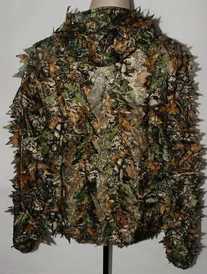 Realtree камуфляж охота лист сетка Ghillie костюм куртка и брюки-MH010