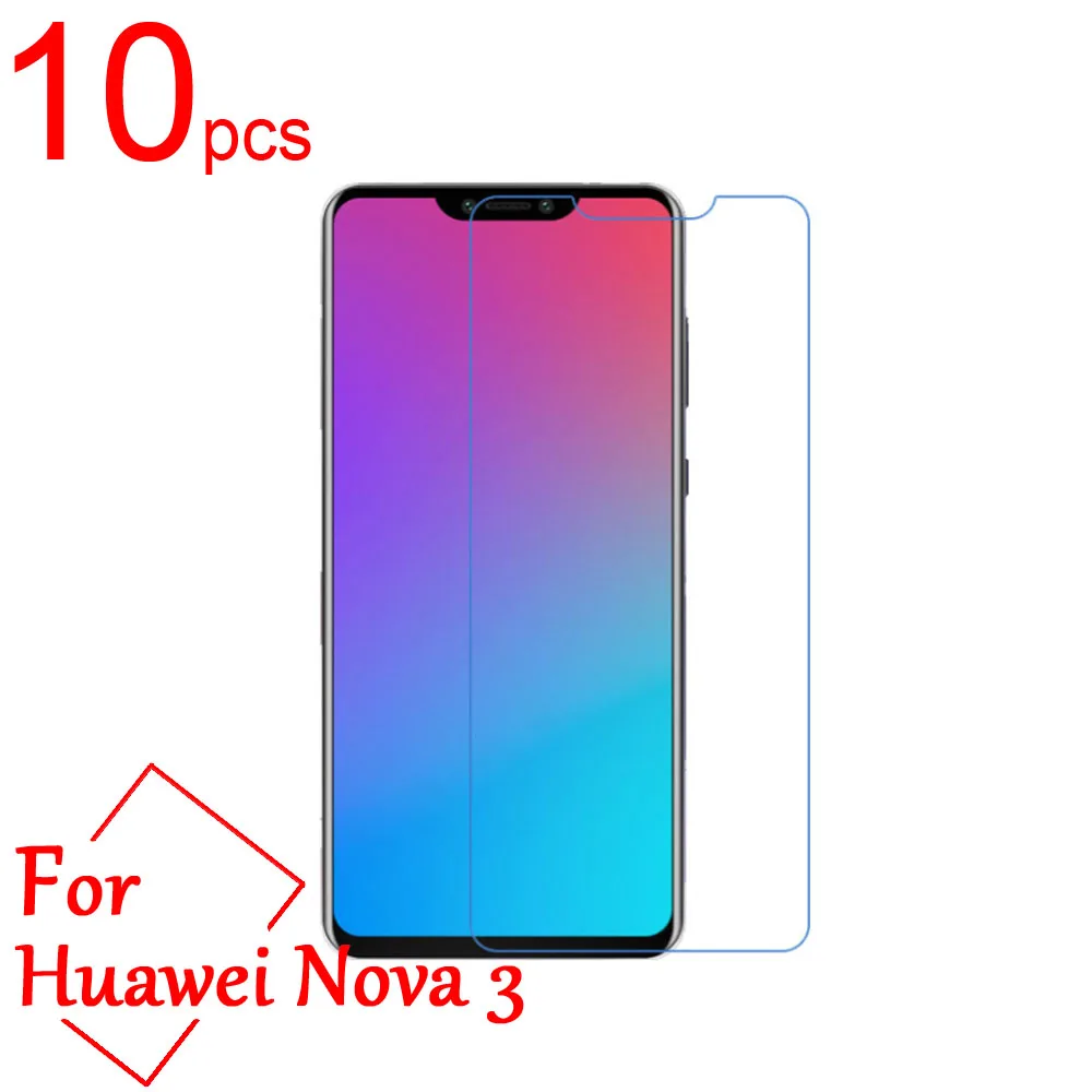 10 шт. Ультрапрозрачная/матовая/нано Противоударная для Huawei Nova 3 защитная пленка