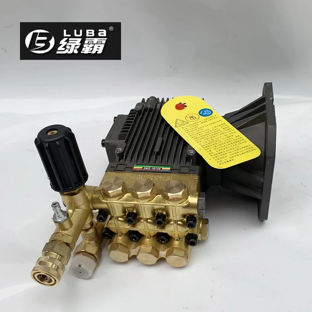 

Lutian pressure washer 18M36-7.5T4 pump 3WZ-18145 high pressure plunger pump for car wash machine industrial 250Bar 16LPM