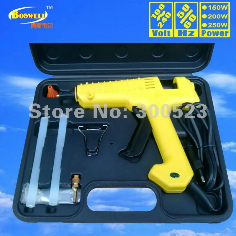 sample tool bag250 watt Hot melt glue gun,adhesive gun, hair extension