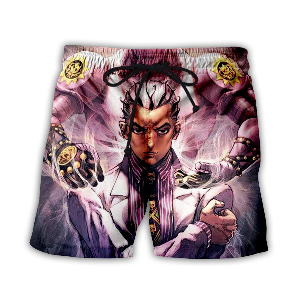 

New JoJo Bizarre Adventure Anime Summer casual Quick Drying short Sweatshirts 3D Print Hoodies Jojolion pullover unisex Joggers
