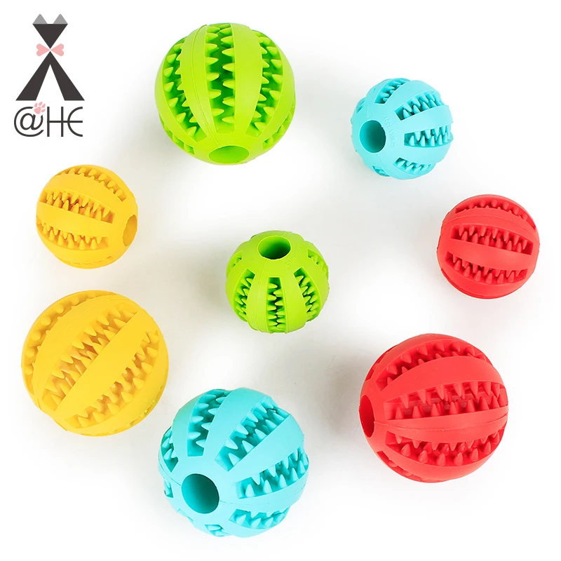 

@HE Pet Dog Toy Milky Rubber Elastic Watermelon Clean Tooth Ball Pet Dog Puzzle Fun Toy Molars Leaking Food Small Ball
