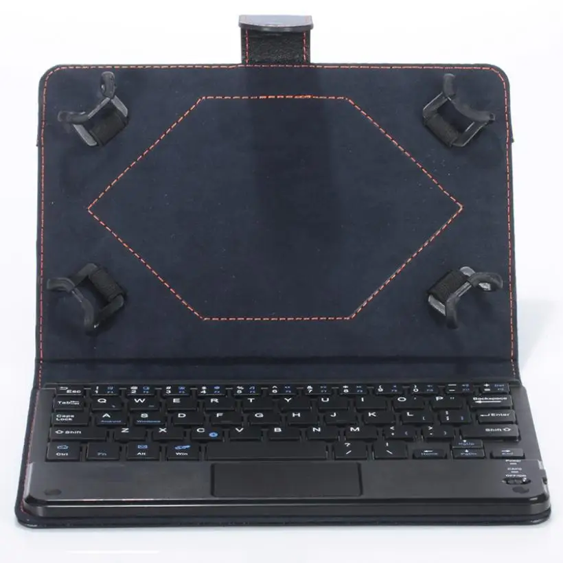 

Del Universal 10 inch Bluetooth Keyboard Leather Stand Case For PC Tablet Mar08