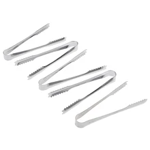 5 шт. щипцы из нержавеющей стали для сахарного льда, буфет для свадебной вечеринки, барные инструменты для кухни дома, Портативные Инструменты для барбекю на открытом воздухе, инструменты для мороженого