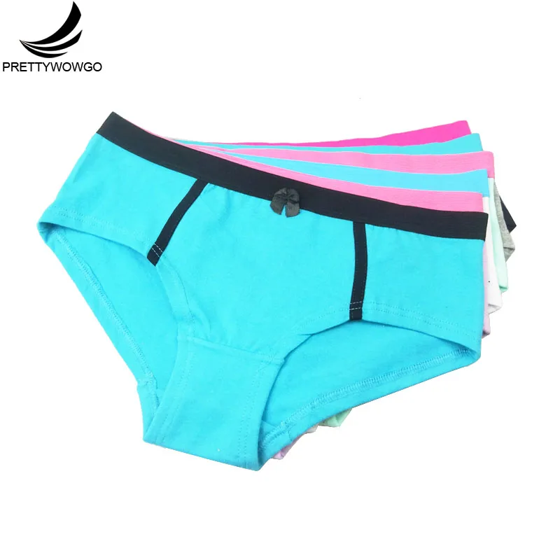 6 шт./лот женские хлопковые трусы нижнее белье трусики M L XL 9060|underwear m|briefs ladiesladies